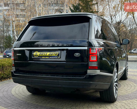 Черный Ленд Ровер Рендж Ровер, объемом двигателя 5 л и пробегом 167 тыс. км за 30650 $, фото 6 на Automoto.ua