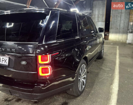 Чорний Ленд Ровер Рендж Ровер, об'ємом двигуна 5 л та пробігом 96 тис. км за 52000 $, фото 9 на Automoto.ua