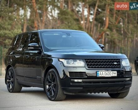 Черный Ленд Ровер Рендж Ровер, объемом двигателя 2.99 л и пробегом 240 тыс. км за 28500 $, фото 16 на Automoto.ua