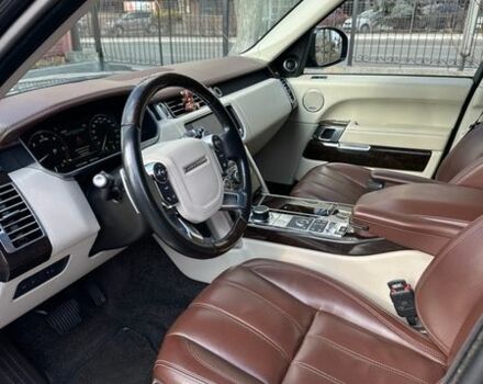 Чорний Ленд Ровер Рендж Ровер, об'ємом двигуна 4.37 л та пробігом 160 тис. км за 49500 $, фото 24 на Automoto.ua