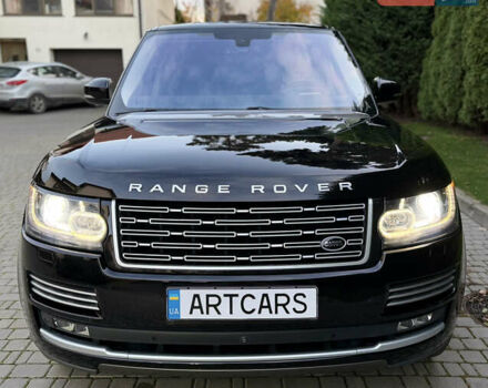 Черный Ленд Ровер Рендж Ровер, объемом двигателя 5 л и пробегом 155 тыс. км за 39900 $, фото 2 на Automoto.ua