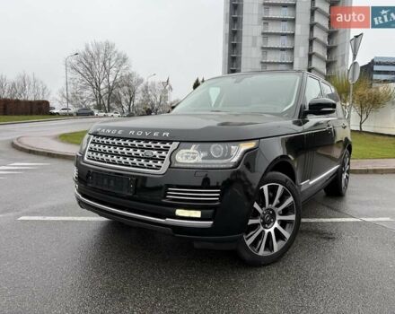 Чорний Ленд Ровер Рендж Ровер, об'ємом двигуна 5 л та пробігом 162 тис. км за 39999 $, фото 14 на Automoto.ua