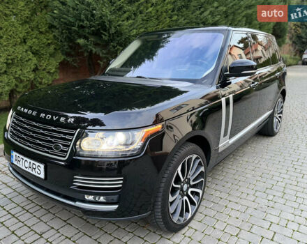 Черный Ленд Ровер Рендж Ровер, объемом двигателя 5 л и пробегом 155 тыс. км за 39900 $, фото 5 на Automoto.ua