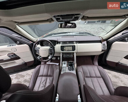 Черный Ленд Ровер Рендж Ровер, объемом двигателя 4.37 л и пробегом 188 тыс. км за 43000 $, фото 65 на Automoto.ua