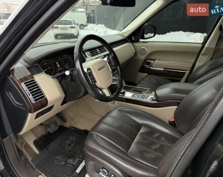 Чорний Ленд Ровер Рендж Ровер, об'ємом двигуна 2.99 л та пробігом 199 тис. км за 31500 $, фото 18 на Automoto.ua