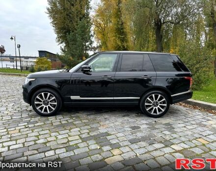 Черный Ленд Ровер Рендж Ровер, объемом двигателя 5 л и пробегом 162 тыс. км за 46999 $, фото 3 на Automoto.ua