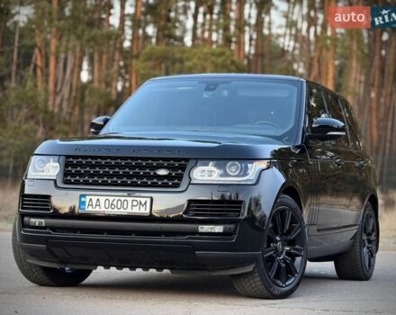 Черный Ленд Ровер Рендж Ровер, объемом двигателя 2.99 л и пробегом 240 тыс. км за 28500 $, фото 3 на Automoto.ua