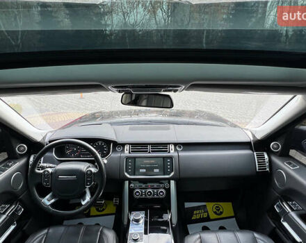 Черный Ленд Ровер Рендж Ровер, объемом двигателя 5 л и пробегом 167 тыс. км за 30650 $, фото 14 на Automoto.ua