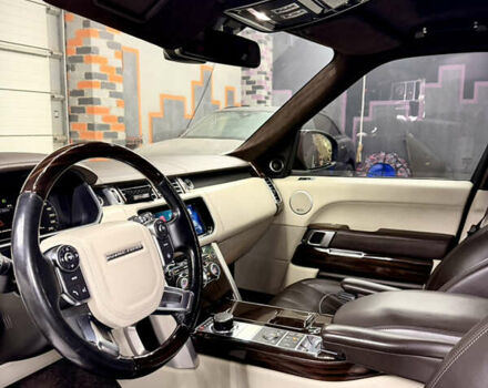 Черный Ленд Ровер Рендж Ровер, объемом двигателя 4.37 л и пробегом 198 тыс. км за 38999 $, фото 18 на Automoto.ua