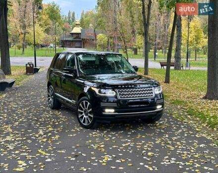 Ленд Ровер Рендж Ровер 2016 в Киеве на Automoto.ua Черный Ленд Ровер Рендж Ровер, объемом двигателя 5 л и пробегом 142 тыс. км за 45999 $, фото 2 на Automoto.ua