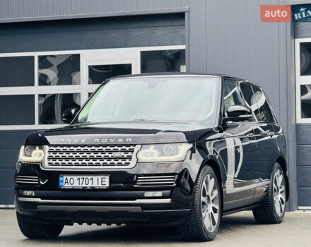 Черный Ленд Ровер Рендж Ровер, объемом двигателя 4.37 л и пробегом 188 тыс. км за 43000 $, фото 13 на Automoto.ua