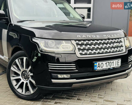 Черный Ленд Ровер Рендж Ровер, объемом двигателя 4.37 л и пробегом 188 тыс. км за 43000 $, фото 15 на Automoto.ua
