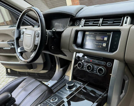 Черный Ленд Ровер Рендж Ровер, объемом двигателя 5 л и пробегом 155 тыс. км за 39900 $, фото 16 на Automoto.ua