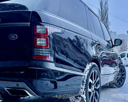 Черный Ленд Ровер Рендж Ровер, объемом двигателя 4.37 л и пробегом 220 тыс. км за 47000 $, фото 22 на Automoto.ua