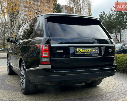 Черный Ленд Ровер Рендж Ровер, объемом двигателя 5 л и пробегом 167 тыс. км за 30650 $, фото 4 на Automoto.ua