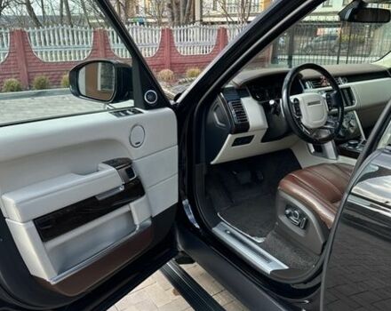 Чорний Ленд Ровер Рендж Ровер, об'ємом двигуна 4.37 л та пробігом 160 тис. км за 49500 $, фото 19 на Automoto.ua