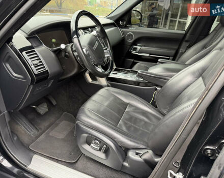 Черный Ленд Ровер Рендж Ровер, объемом двигателя 3 л и пробегом 210 тыс. км за 35800 $, фото 29 на Automoto.ua