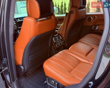 Черный Ленд Ровер Рендж Ровер, объемом двигателя 5 л и пробегом 185 тыс. км за 43000 $, фото 8 на Automoto.ua