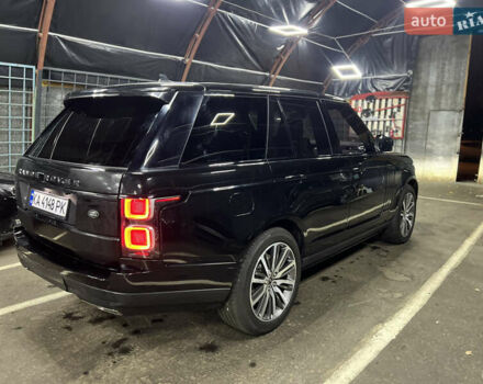 Чорний Ленд Ровер Рендж Ровер, об'ємом двигуна 5 л та пробігом 96 тис. км за 52000 $, фото 4 на Automoto.ua