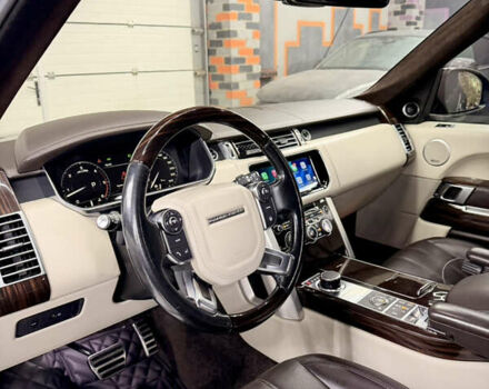 Черный Ленд Ровер Рендж Ровер, объемом двигателя 4.37 л и пробегом 198 тыс. км за 38999 $, фото 17 на Automoto.ua