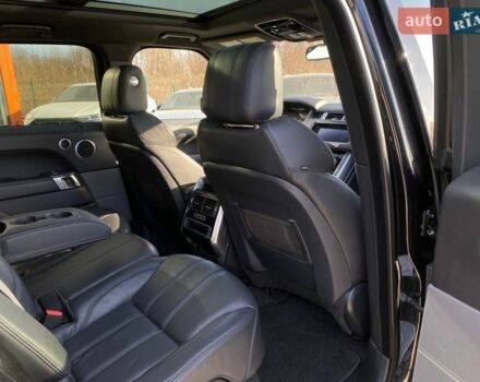 Чорний Ленд Ровер Рендж Ровер, об'ємом двигуна 5 л та пробігом 152 тис. км за 27900 $, фото 25 на Automoto.ua