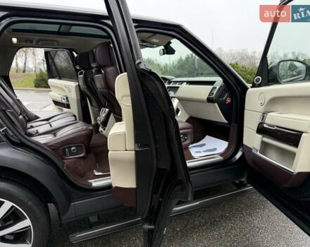 Чорний Ленд Ровер Рендж Ровер, об'ємом двигуна 5 л та пробігом 162 тис. км за 39999 $, фото 25 на Automoto.ua