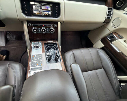 Черный Ленд Ровер Рендж Ровер, объемом двигателя 2.99 л и пробегом 156 тыс. км за 37444 $, фото 9 на Automoto.ua