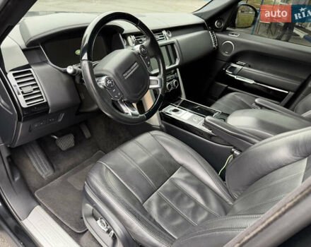 Черный Ленд Ровер Рендж Ровер, объемом двигателя 3 л и пробегом 210 тыс. км за 35800 $, фото 28 на Automoto.ua