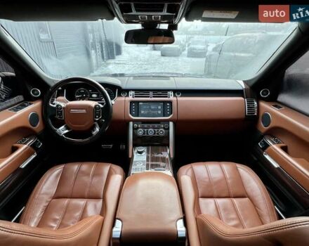Чорний Ленд Ровер Рендж Ровер, об'ємом двигуна 4.37 л та пробігом 199 тис. км за 44900 $, фото 66 на Automoto.ua