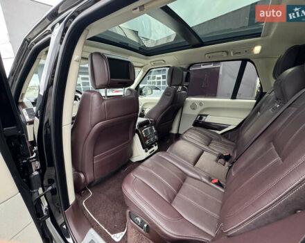 Черный Ленд Ровер Рендж Ровер, объемом двигателя 4.37 л и пробегом 188 тыс. км за 43000 $, фото 86 на Automoto.ua