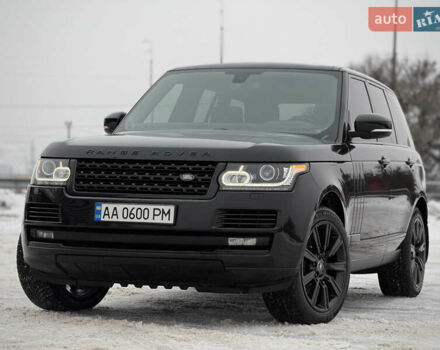 Черный Ленд Ровер Рендж Ровер, объемом двигателя 2.99 л и пробегом 240 тыс. км за 31800 $, фото 2 на Automoto.ua