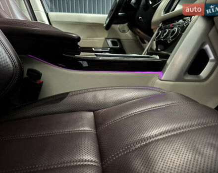 Черный Ленд Ровер Рендж Ровер, объемом двигателя 4.37 л и пробегом 188 тыс. км за 43000 $, фото 100 на Automoto.ua