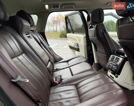 Чорний Ленд Ровер Рендж Ровер, об'ємом двигуна 5 л та пробігом 162 тис. км за 39999 $, фото 39 на Automoto.ua