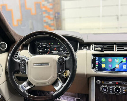 Черный Ленд Ровер Рендж Ровер, объемом двигателя 4.37 л и пробегом 198 тыс. км за 38999 $, фото 24 на Automoto.ua