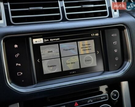 Черный Ленд Ровер Рендж Ровер, объемом двигателя 2.99 л и пробегом 240 тыс. км за 28500 $, фото 90 на Automoto.ua