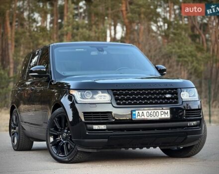 Черный Ленд Ровер Рендж Ровер, объемом двигателя 2.99 л и пробегом 240 тыс. км за 28500 $, фото 5 на Automoto.ua