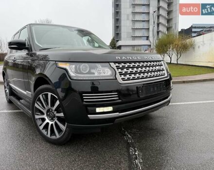Чорний Ленд Ровер Рендж Ровер, об'ємом двигуна 5 л та пробігом 162 тис. км за 39999 $, фото 2 на Automoto.ua