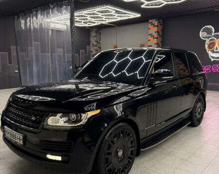Черный Ленд Ровер Рендж Ровер, объемом двигателя 4.37 л и пробегом 198 тыс. км за 38999 $, фото 7 на Automoto.ua