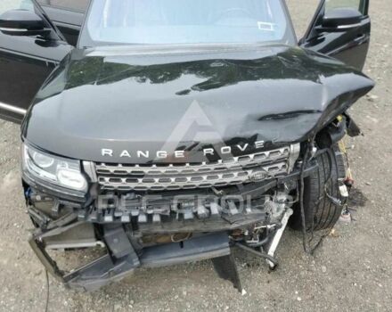 Черный Ленд Ровер Рендж Ровер, объемом двигателя 3 л и пробегом 170 тыс. км за 18000 $, фото 3 на Automoto.ua