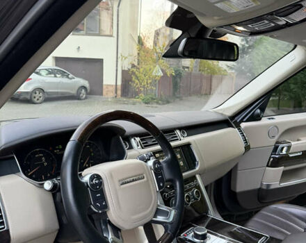 Черный Ленд Ровер Рендж Ровер, объемом двигателя 5 л и пробегом 155 тыс. км за 39900 $, фото 15 на Automoto.ua