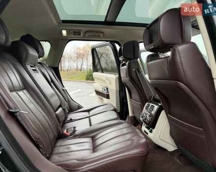 Чорний Ленд Ровер Рендж Ровер, об'ємом двигуна 5 л та пробігом 162 тис. км за 39999 $, фото 36 на Automoto.ua