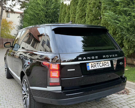 Черный Ленд Ровер Рендж Ровер, объемом двигателя 5 л и пробегом 155 тыс. км за 39900 $, фото 11 на Automoto.ua