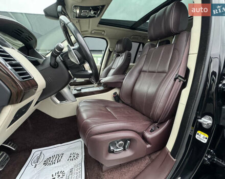 Черный Ленд Ровер Рендж Ровер, объемом двигателя 4.37 л и пробегом 188 тыс. км за 43000 $, фото 87 на Automoto.ua