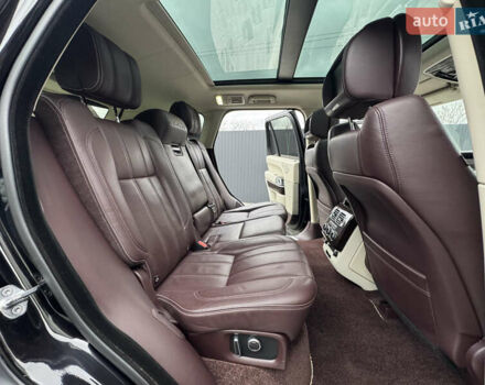 Черный Ленд Ровер Рендж Ровер, объемом двигателя 4.37 л и пробегом 188 тыс. км за 43000 $, фото 66 на Automoto.ua