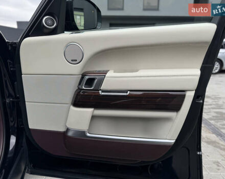 Черный Ленд Ровер Рендж Ровер, объемом двигателя 4.37 л и пробегом 188 тыс. км за 43000 $, фото 75 на Automoto.ua