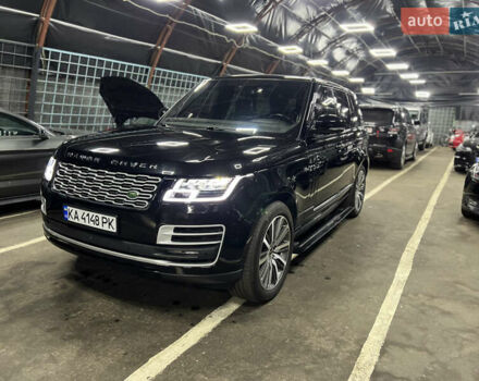 Чорний Ленд Ровер Рендж Ровер, об'ємом двигуна 5 л та пробігом 96 тис. км за 52000 $, фото 2 на Automoto.ua