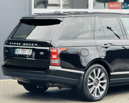 Черный Ленд Ровер Рендж Ровер, объемом двигателя 4.37 л и пробегом 188 тыс. км за 43000 $, фото 21 на Automoto.ua