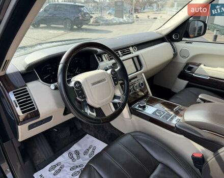 Чорний Ленд Ровер Рендж Ровер, об'ємом двигуна 2.99 л та пробігом 163 тис. км за 39800 $, фото 17 на Automoto.ua