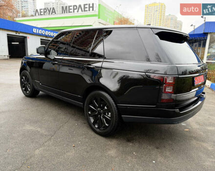 Черный Ленд Ровер Рендж Ровер, объемом двигателя 3 л и пробегом 210 тыс. км за 35800 $, фото 4 на Automoto.ua