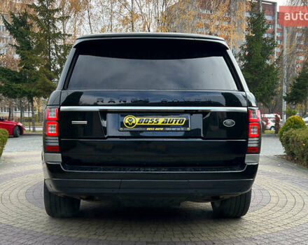Черный Ленд Ровер Рендж Ровер, объемом двигателя 5 л и пробегом 167 тыс. км за 30650 $, фото 5 на Automoto.ua